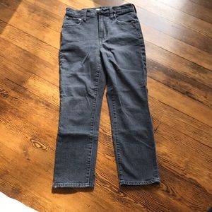 Madewell jeans the perfect vintage crop